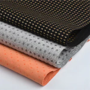0.4Mm 2.0Mm Eco Friendly Faux Leather Fabrics Designer Nonwoven Microfiber Suede Fabric Leather Fabric