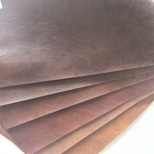 0.9mm Soft Smooth Vegan Suede PU Embossed Leather Fabric Rolls Eco Friendly Wrinkle Resistant for DIY Bags Mattress Car