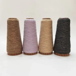 1 26nm Soft Lightweight Wool Blend Knitting Yarn for Sweater Scarf Hat and Home Textile Knitting