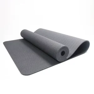 1/4 Thick Eco Friendly Anti Tear Pilates Fitness Mat Non Slip Home Workout Yoga Mat for Women 5-6mm Thickness for Exercise