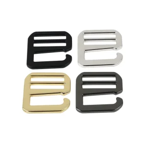 1 Inch Zinc Alloy Die-Casting Durable Flat Wire G-Shaped Nine-Shaped Buckle Open Eye-Shaped Webbing Bag Parts Accessories Model