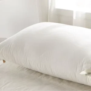 1 Pack Luxury Bed Wool Filled Pillows for Sleeping Queen Size Hotel Quality Gusseted Pillow for Back Stomach or Side