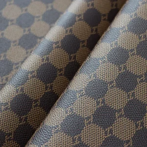 1.0mm Customize Digital Print Synthetic Artificial Leather Fabric Material Faux Leather Designer Fabrics For Handbag