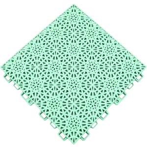 1.3cm Thick PP Interlocking Sports Floor Tiles Star Pattern for Indoor Outdoor Venues