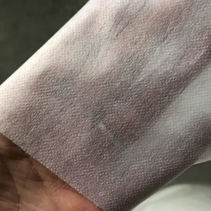 1.5m Wide 6100 Non woven Adhesive Interlining Double Dot Glue Breathable Lightweight 100% Polyester Clothing Interlining