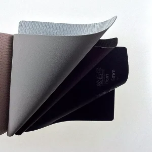 1.6m Wide Grey Pvc Leather Fabric Leather Material for Car Seats Car Leather