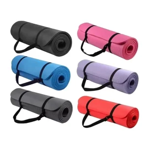 10-15mm Extra-thick Fitness Anti-slip Eco-friendly NBR Exercise Mats Customizable logo Printed Yoga Mats