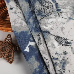10 Plain woven Cotton hemp Fabrics Reactive printed Abrasion resistant Brocade 180g m Spring summer Football Soccer Apparel