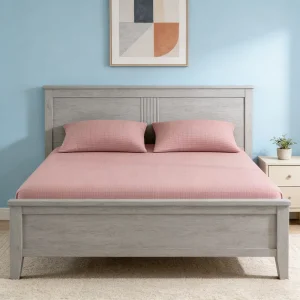 10% Silver 90% Cotton Earth Grounding Energy Skin Friendly Bed Cover Bedding Grounded Conductive Bed Sheets for Healthy Sleeping