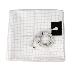 10% Silver Fiber Grounding Bedding Sheet Conductive Fabric for Household and Hotel Use