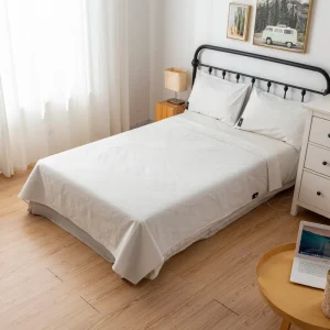 10% Silver Flat Sheets Grounding Earthing Bed Flat Sheets Material Earthing Connection Bed Fitted Sheet