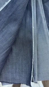 100 4.6OZ Super Soft Indigo Denim Woven Fabric 71 Inch Extra Wide for Premium Summer Shirts and Dresses
