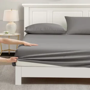 100% Bamboo Fiber 300TC Cooling Breathable Woven Bamboo Sheet Set 4Pcs Duvet Cover for Wedding Linen Buyers