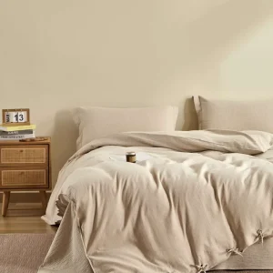 100% Belgium Flax Linen Fiber Summer 180x280cm 225x280cm 250x280cm Flat Sheet Bedding Sets