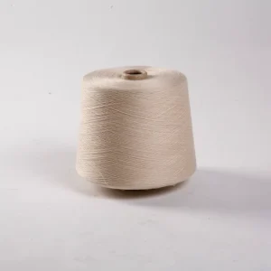 100 Combed Cotton MVS Vortex Spun Yarn Anti Pilling Raw White for Knitting Weaving Textile Fabric