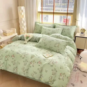 100% Combed Cotton Modern Folded King Size Bed Sheet Set 400TC Bedding for Home
