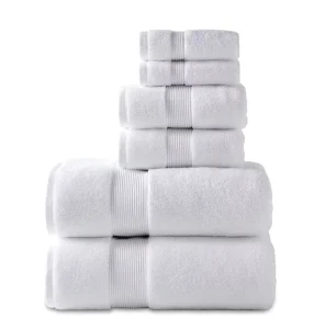 100% Cotton 16s White Sets Bathroom Supplies Ultra Soft Hotel Bath Towel Suppliers