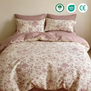 100% Cotton 200TC Soft Cooling White Bed Sheet Set 4Pcs Flat Fitted for Boarding School Dormitory Linen Buyers