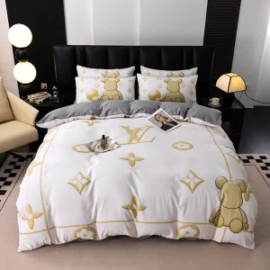 100% Cotton 200TC Solid Custom Logo 4-Piece Duvet Bedding Set Eco-Friendly European-American Style for Home & Hotel Use