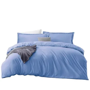 100% Cotton 300 Thread Count Customized Color Bedding Set Modern Solid Color Duvet Eco friendly Duvet Cover Bedding Linen Set