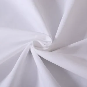 100 Cotton 300tc 60*40 173*120 Bed Sheet Fabric White Color Wide Width Satin Fabric for Hotel