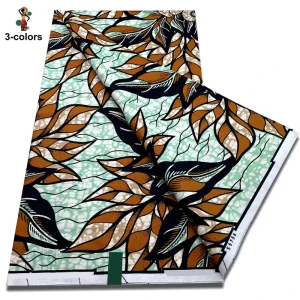 100% Cotton African Wax Print Fabric Africa Design Capulana Ankara Pagne Batik Nigeria Wax Fabrics Tissu Africian