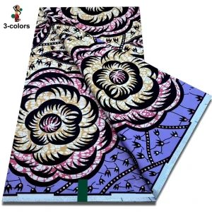 100% Cotton African Wax Print Fabric Africa Design Capulana Ankara Pagne Batik Nigeria Wax Fabrics Tissu Africian