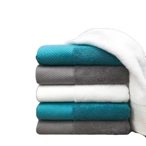 100% Cotton Bath Towel Set 180g Highly Absorbent Hair Towels Beach Towel Quick Drying and Soft