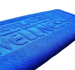 100% Cotton Bath Towels Custom Logo Embossed Woven Beach Towel Oversize Thick Jacquard Relief Jacquard Sports Beach Towel