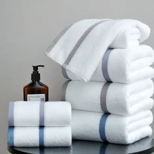 100% Cotton Bath Towels Super Absorbent Quick Dry Lint Free Soft Thick Bathroom Towels for Home Hotel Gym