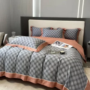 100% Cotton Bed Sheets Luxury Duvet Cover Set Bed Covers Queen Size Bedding Set Duvet