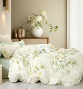 100% Cotton Bedsheets Popular Pattern Bedding Set Soft Touch Bedlinen Duvet Cover Set