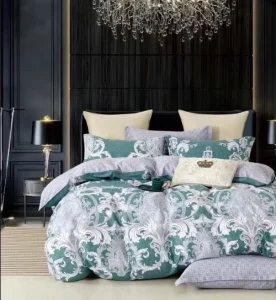 100% Cotton Breathable 200TC Duvet Cover and Sheet Pillow Case Set Floral Bedding Zipper Closure Single Queen King Sizes Available