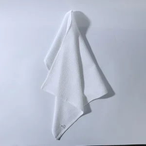100% Cotton Bright White Waffle Tea Towel Blanks Plain Kitchen Towel