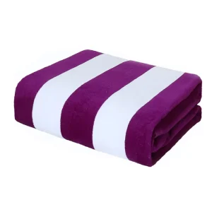 100% Cotton Cabana Stripe Beach Towels Quick Dry Lightweight Large Bath Towel for Beach Pool Bathroom SPA Beach Blanket