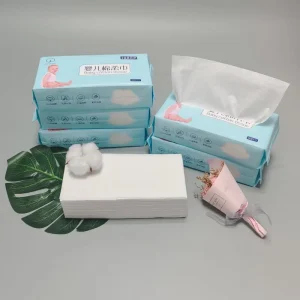 100% Cotton Coreless 20x20cm 1 Ply Large Soft Portable Facial Washcloth Daily Cleaning Care Disposable Face Towel
