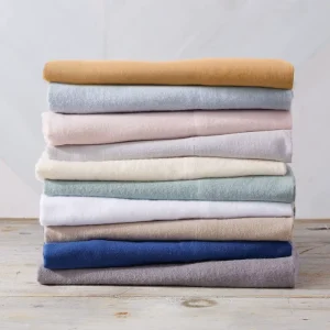 100% Cotton Double Brushed Flannelette Velvet Winter Fitted Sheet Bedding Set Sheet Pillowcases Set Flat Bed Sheet