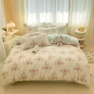 100% Cotton Duvet Cover Set Super Soft and Comfortable Modern Geometric Pattern Bedding Printed Design
