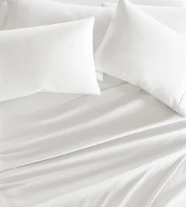 100% Cotton Eco-Friendly All-Season Simple Woven Hotel Pillowcase Bed Sheet Sets