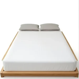 100% Cotton Embroidery Pillowcase 3-Piece Fitted Sheet Wrinkle-Resistant Extra Depth Bed Set Hotel Use