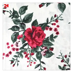 100% Cotton Fabric Custom Printed With Rolls Packing for Sewing Dress Craft