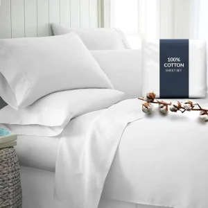 100% Cotton Fabrics Bedding Set Soft Hotel Luxury Quality Bedding Sets