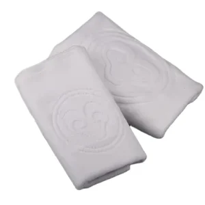 100% Cotton Heavy Terry Bathroom Towel Sets with Stock Embroidery Logo Quick Dry & Antimicrobial Solid Color