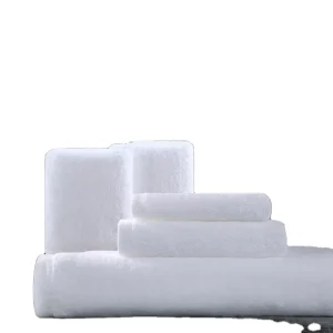 100% Cotton Highly Absorbent Towel for Bathroom Washcloth Hand Bath Towel Set