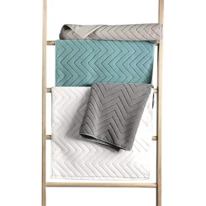 100% Cotton Hotel Bath Mat Ultra Absorbent Luxury Commercial Bathroom Mat for 5 Star Hotels Custom Logo Size Color Available