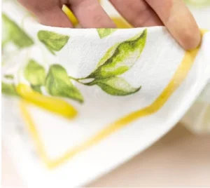 100% Cotton Hotel Home Kitchen Towels Customizable Design Hand Towels Roll Patterns Dish Towels