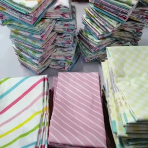 100% Cotton Hotel Home Kitchen Towels Customizable Design Hand Towels Square Roll Patterns Dish Towels