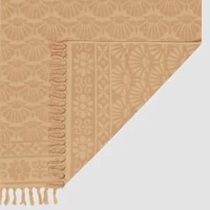 100% Cotton Jacquard Modern Eco Friendly Beach Towel Ultra Soft High Absorbency Large Size Beach Pool Use