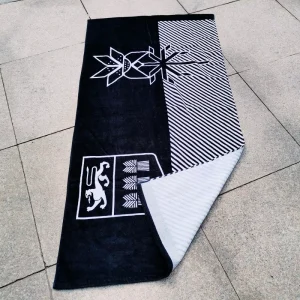 100% Cotton Oversized Luxury Beach Towel Quick Dry Sand Free Absorbent Custom Printed Digital Travel Gym Everyday Use