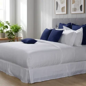 100% Cotton Pillow Case High Quality White Duvet Cover Bedding Set